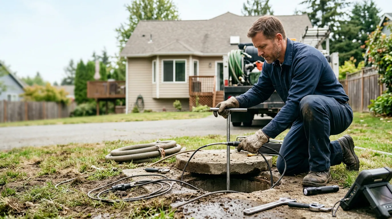 Septic Tank Pumping in Cherry Point, NC